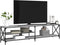 vidaXL - Tv-meubel - 200x40x50 - cm - bewerkt - hout - metaal - grijs - sonoma - eiken