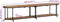vidaXL - Tv-meubel - 200x42x40 - cm - massief - acaciahout