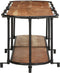 vidaXL - Tv-meubel - 200x42x40 - cm - massief - acaciahout