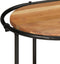 vidaXL - Tv-meubel - 200x42x40 - cm - massief - acaciahout