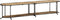 vidaXL - Tv-meubel - 200x42x40 - cm - massief - ruw - mangohout