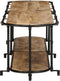 vidaXL - Tv-meubel - 200x42x40 - cm - massief - ruw - mangohout