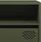 vidaXL - Tv-meubel - 202x39x43,5 - cm - koudgewalst - staal - olijfgroen