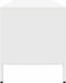 vidaXL - Tv-meubel - 202x39x43,5 - cm - koudgewalst - staal - wit