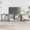 vidaXL - Tv-meubel - 203x37x50 - cm - bewerkt - hout - grijs - sonoma - eikenkleurig