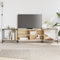 vidaXL - Tv-meubel - 203x37x50 - cm - bewerkt - hout - sonoma - eikenkleurig