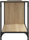 vidaXL - Tv-meubel - 203x37x50 - cm - bewerkt - hout - sonoma - eikenkleurig