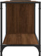 vidaXL - Tv-meubel - 203x37x50 - cm - bewerkt - hout - bruineikenkleurig
