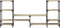 vidaXL - Tv-meubel - 206,5x28,5x95 - cm - bewerkt - hout - sonoma - eikenkleurig