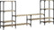 vidaXL - Tv-meubel - 206,5x28,5x95 - cm - bewerkt - hout - sonoma - eikenkleurig