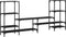 vidaXL - Tv-meubel - 206,5x28,5x95 - cm - bewerkt - hout - zwart