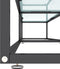 vidaXL - Tv-meubel - 220x40x40,5 - cm - gehard - glas - witmarmerkleurig