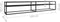 vidaXL - Tv-meubel - 220x40x40,5 - cm - gehard - glas - zwartmarmerkleurig