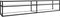 vidaXL - Tv-meubel - 220x40x40,5 - cm - gehard - glas - transparant