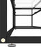 vidaXL - Tv-meubel - 220x40x40,5 - cm - gehard - glas - transparant