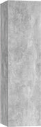 vidaXL - Tv-meubel - 30,5x30x110 - cm - bewerkt - hout - betongrijs