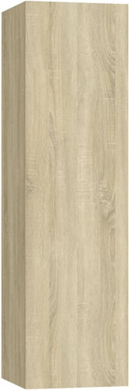 vidaXL - Tv-meubel - 30,5x30x110 - cm - bewerkt - hout - sonoma - eikenkleurig
