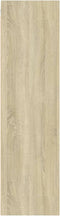 vidaXL - Tv-meubel - 30,5x30x110 - cm - bewerkt - hout - sonoma - eikenkleurig