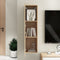 vidaXL - Tv-meubel - 30,5x30x110 - cm - bewerkt - hout - sonoma - eikenkleurig