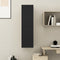 vidaXL - Tv-meubel - 30,5x30x110 - cm - bewerkt - hout - zwart