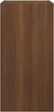 vidaXL - Tv-meubel - 30,5x30x60 - cm - bewerkt - hout - bruin - eikenkleur