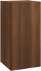 vidaXL - Tv-meubel - 30,5x30x60 - cm - bewerkt - hout - bruin - eikenkleur
