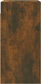 vidaXL - Tv-meubel - 30,5x30x60 - cm - bewerkt - hout - gerookt - eikenkleurig