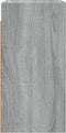vidaXL - Tv-meubel - 30,5x30x60 - cm - bewerkt - hout - grijs - sonoma - eiken