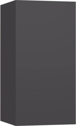 vidaXL - Tv-meubel - 30,5x30x60 - cm - bewerkt - hout - grijs