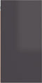 vidaXL - Tv-meubel - 30,5x30x60 - cm - bewerkt - hout - hoogglans - grijs