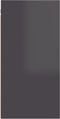 vidaXL - Tv-meubel - 30,5x30x60 - cm - bewerkt - hout - hoogglans - grijs