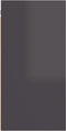 vidaXL - Tv-meubel - 30,5x30x60 - cm - bewerkt - hout - hoogglans - grijs