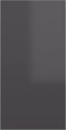 vidaXL - Tv-meubel - 30,5x30x60 - cm - bewerkt - hout - hoogglans - grijs
