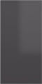 vidaXL - Tv-meubel - 30,5x30x60 - cm - bewerkt - hout - hoogglans - grijs