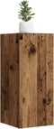 vidaXL - Tv-meubel - 30,5x30x60 - cm - bewerkt - hout - oud - houtkleurig