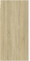 vidaXL - Tv-meubel - 30,5x30x60 - cm - bewerkt - hout - wit - en - sonoma - eikenkleurig