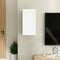 vidaXL - Tv-meubel - 30,5x30x60 - cm - bewerkt - hout - wit - en - sonoma - eikenkleurig