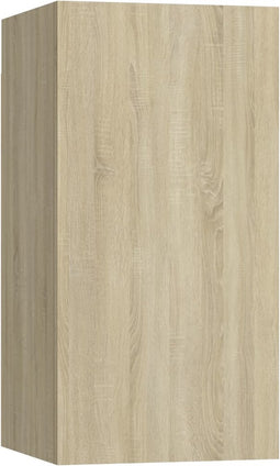 vidaXL - Tv-meubel - 30,5x30x60 - cm - spaanplaat - sonoma - eikenkleurig