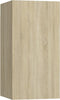 vidaXL - Tv-meubel - 30,5x30x60 - cm - spaanplaat - sonoma - eikenkleurig