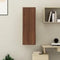 vidaXL - Tv-meubel - 30,5x30x90 - cm - bewerkt - hout - bruin - eikenkleur