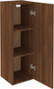 vidaXL - Tv-meubel - 30,5x30x90 - cm - bewerkt - hout - bruin - eikenkleur