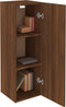 vidaXL - Tv-meubel - 30,5x30x90 - cm - bewerkt - hout - bruin - eikenkleur