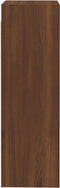 vidaXL - Tv-meubel - 30,5x30x90 - cm - bewerkt - hout - bruin - eikenkleur