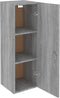 vidaXL - Tv-meubel - 30,5x30x90 - cm - bewerkt - hout - grijs - sonoma - eikenkleur