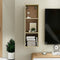 vidaXL - Tv-meubel - 30,5x30x90 - cm - spaanplaat - sonoma - eikenkleurig