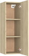 vidaXL - Tv-meubel - 30,5x30x90 - cm - spaanplaat - sonoma - eikenkleurig