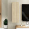 vidaXL - Tv-meubel - 30,5x30x90 - cm - spaanplaat - sonoma - eikenkleurig