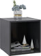 vidaXL - Tv-meubel - 37x35x37 - cm - bewerkt - hout - grijs
