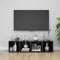 vidaXL - Tv-meubel - 37x35x37 - cm - bewerkt - hout - grijs