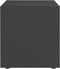 vidaXL - Tv-meubel - 37x35x37 - cm - bewerkt - hout - grijs